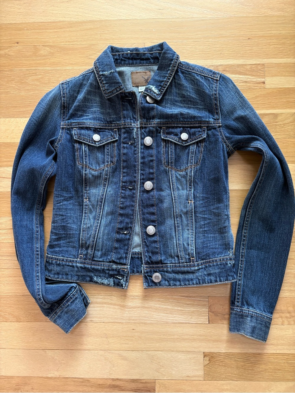 American Eagle Outfitters Blue Denim Jacket